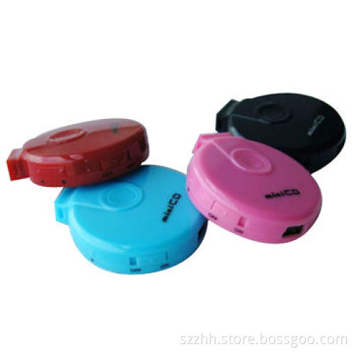 Card MP3 Player with Built-in Li-ion Battery, Supports TF Card up to 32GB and MP3 Audio Files